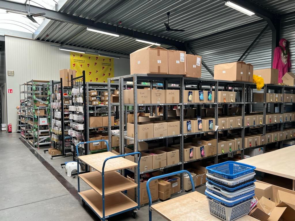 Te koop grote partij magazijnstellingen, Ophalen, Gebruikt