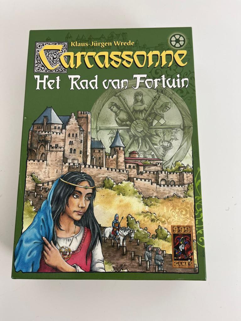 Carcassonne: Het Rad van Fortuin - Bordspel, Een of twee spelers, Ophalen of Verzenden, Nieuw