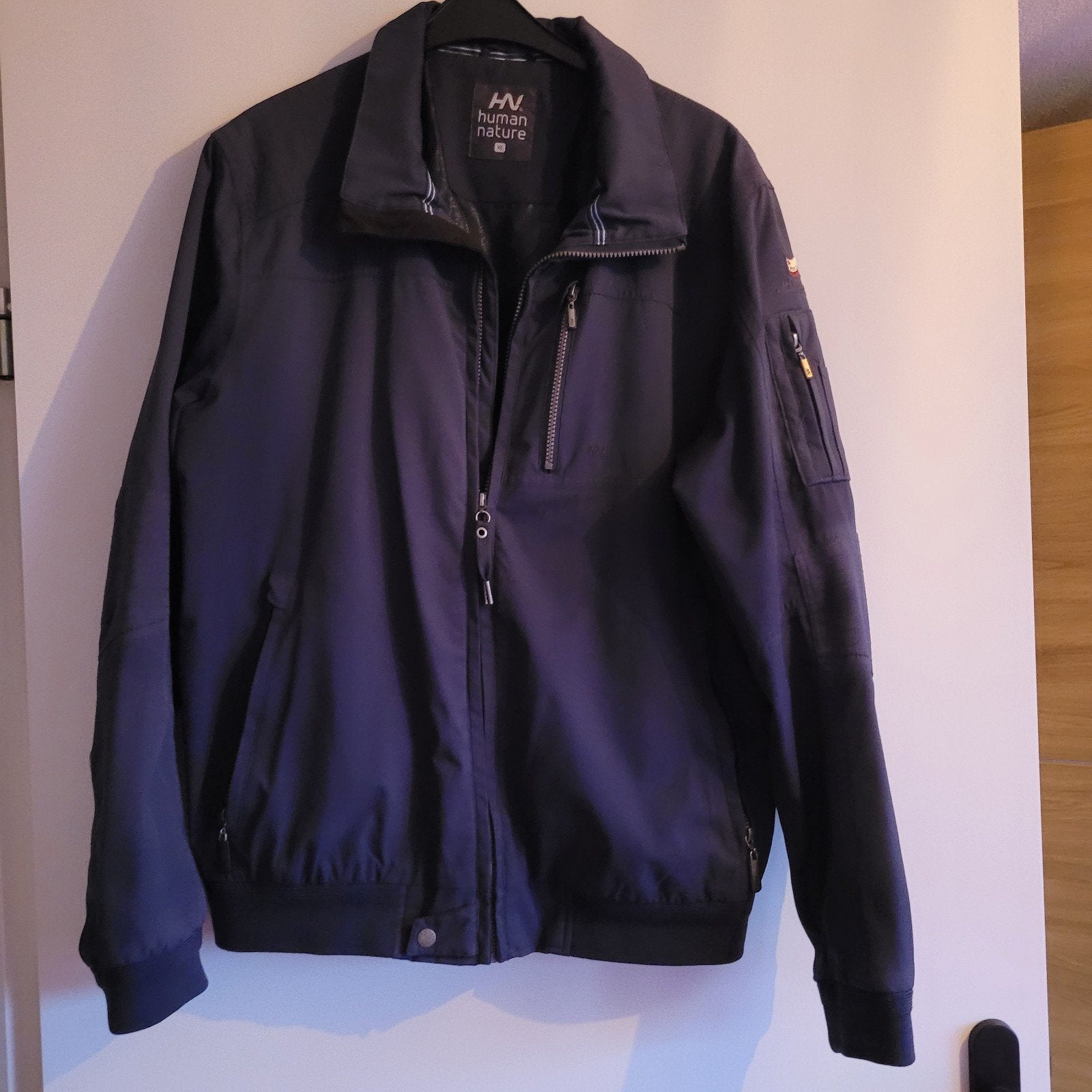 Human Nature Outdoor Jas - Waterdicht, Ademend, Winddicht, Blauw, Maat 56/58 (XL), Ophalen of Verzenden, Zo goed als nieuw