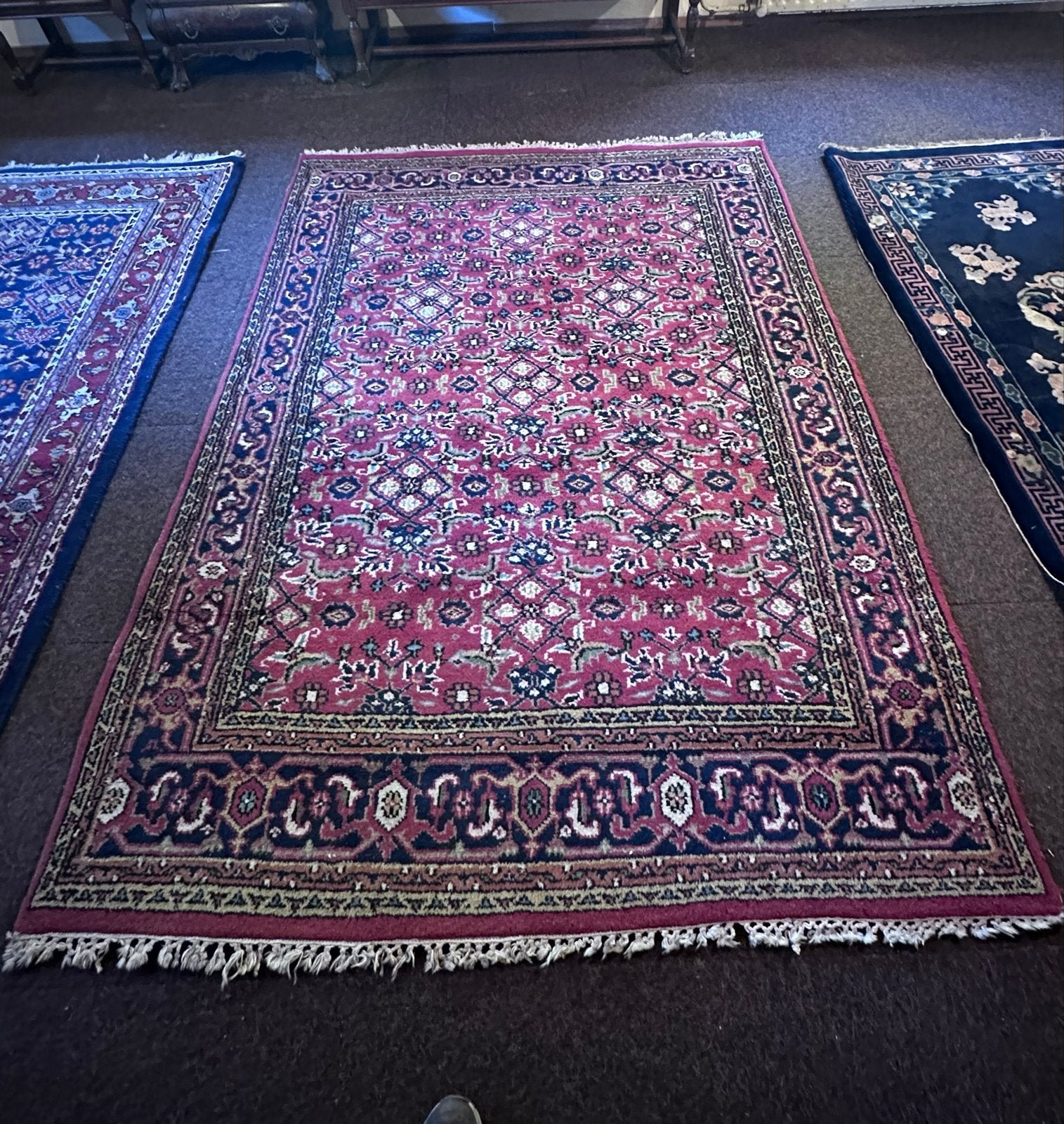 Vintage Kleed - Golden Carpet - 210x154 cm, Ophalen, Gebruikt, 150 tot 200 cm, 200 cm of meer