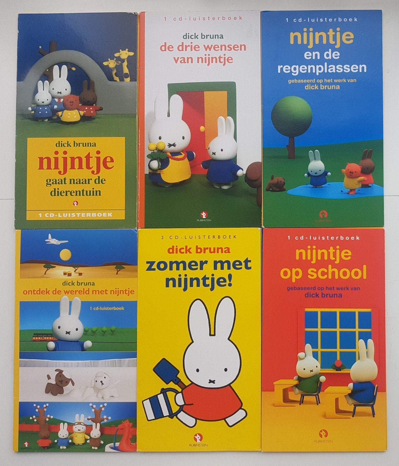 6x Luisterboek Nijntje | Dick Bruna, Ophalen of Verzenden, Dick Bruna, Cd, Kind