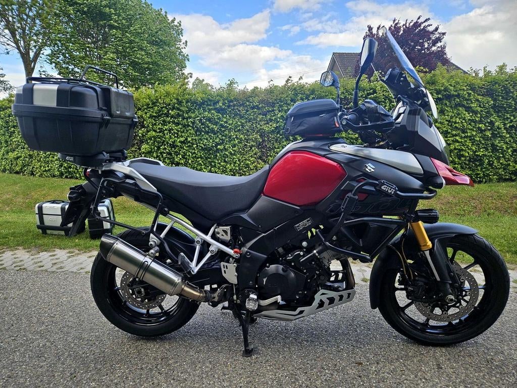 SUZUKI V-STROM DL 1000 2015 ABS TC KOFFERS DAGRIJLAMPEN, Motorrijbewijs A, Bedrijf, Onbekend, Meer dan 35 kW