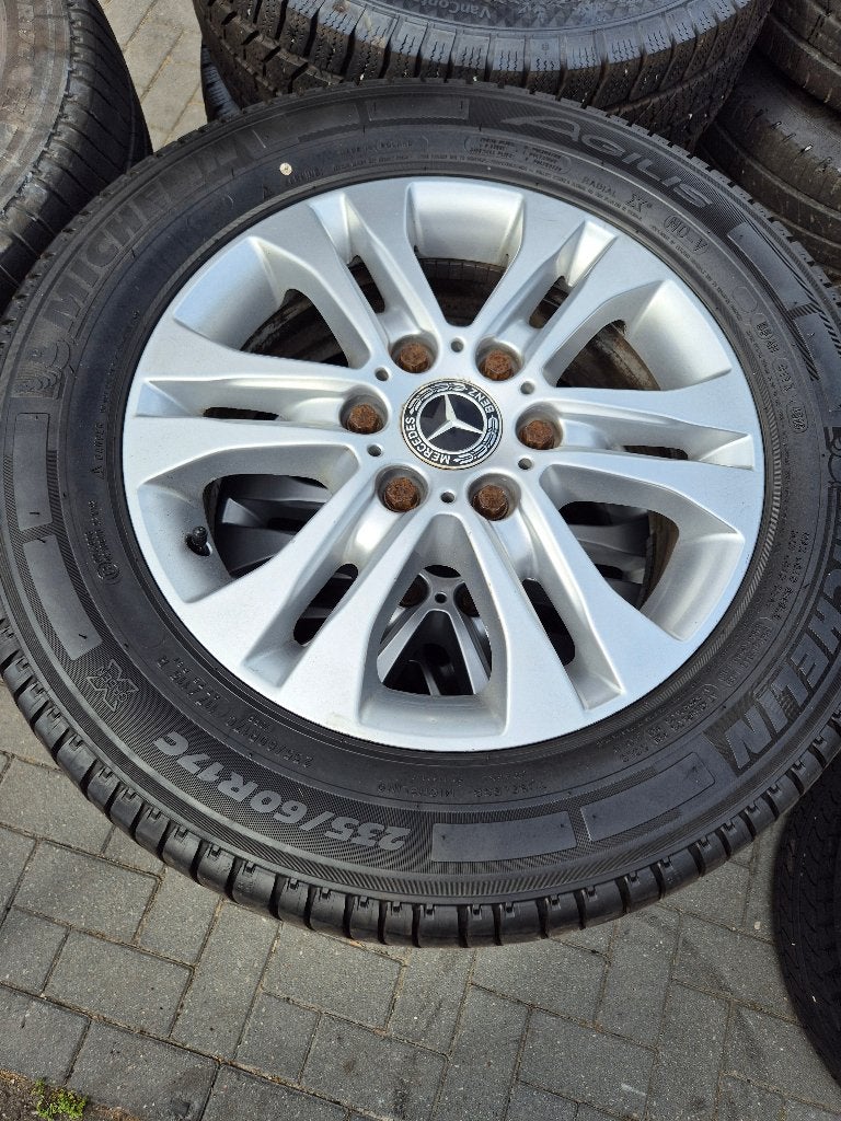 Mercedes sprinter velgenset 17 inch orgineel, Auto-onderdelen, Banden en Velgen, Ophalen, Bestelwagen, Velg(en), Nieuw