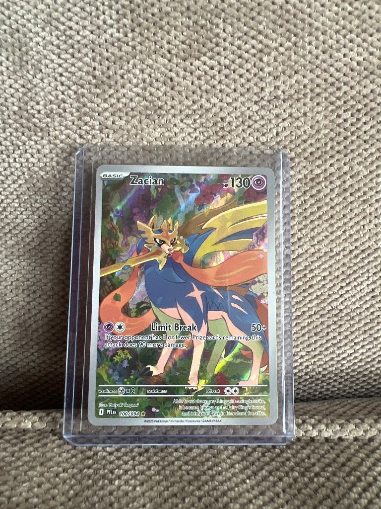 Zacian, Ophalen of Verzenden, Zo goed als nieuw, Losse kaart