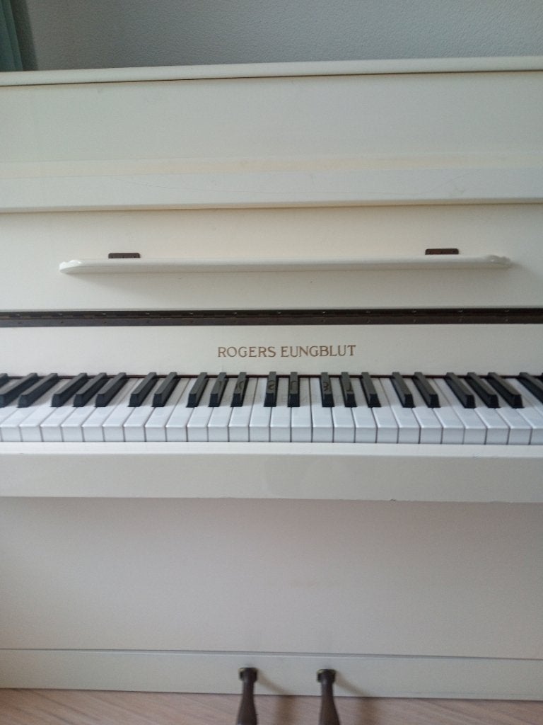 Piano, Ophalen, Gebruikt, Wit, Piano