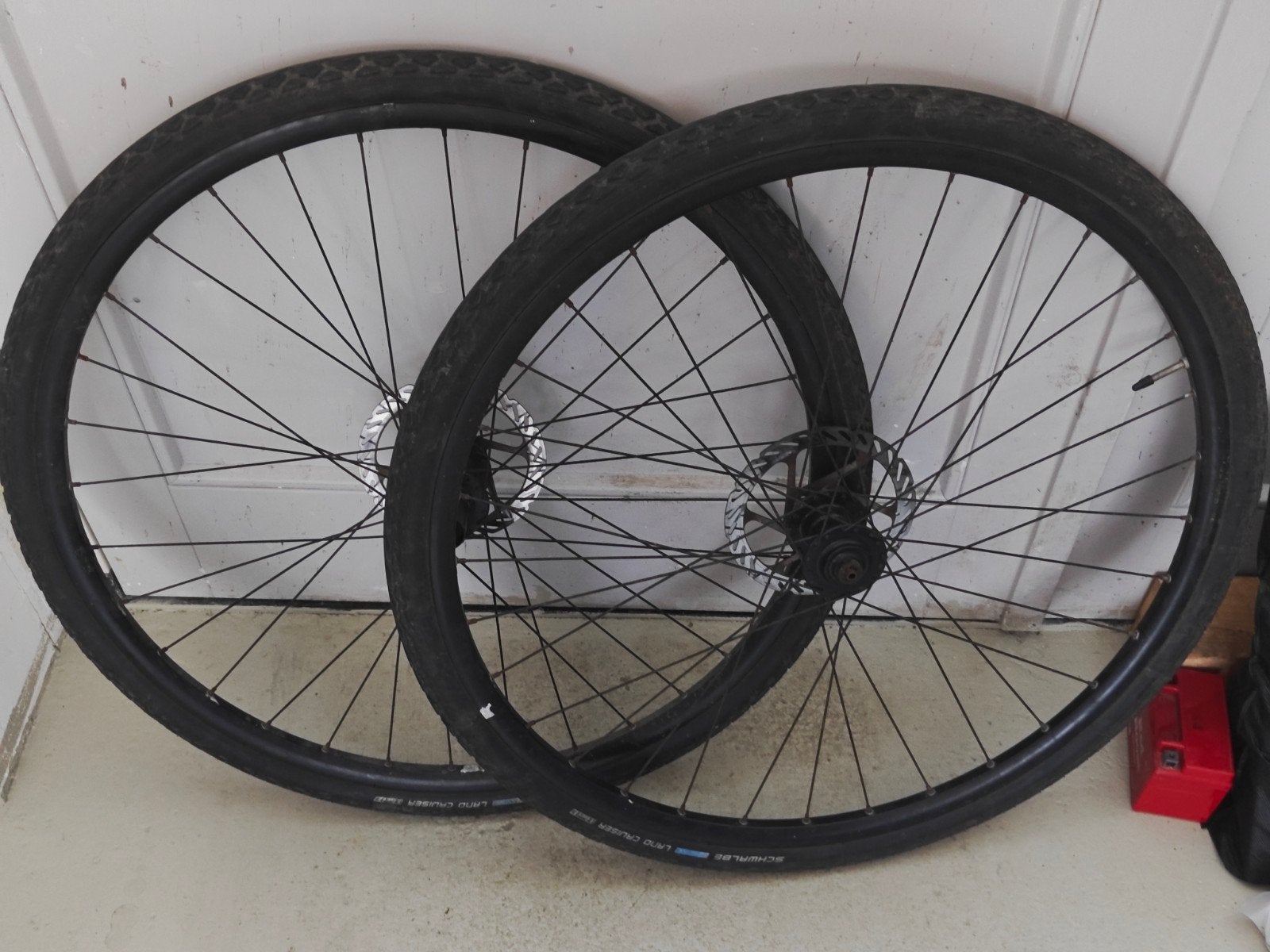CX Gravel Wielset met 160mm Remschijven, Ophalen of Verzenden, Gebruikt, Gravelbike, Wiel