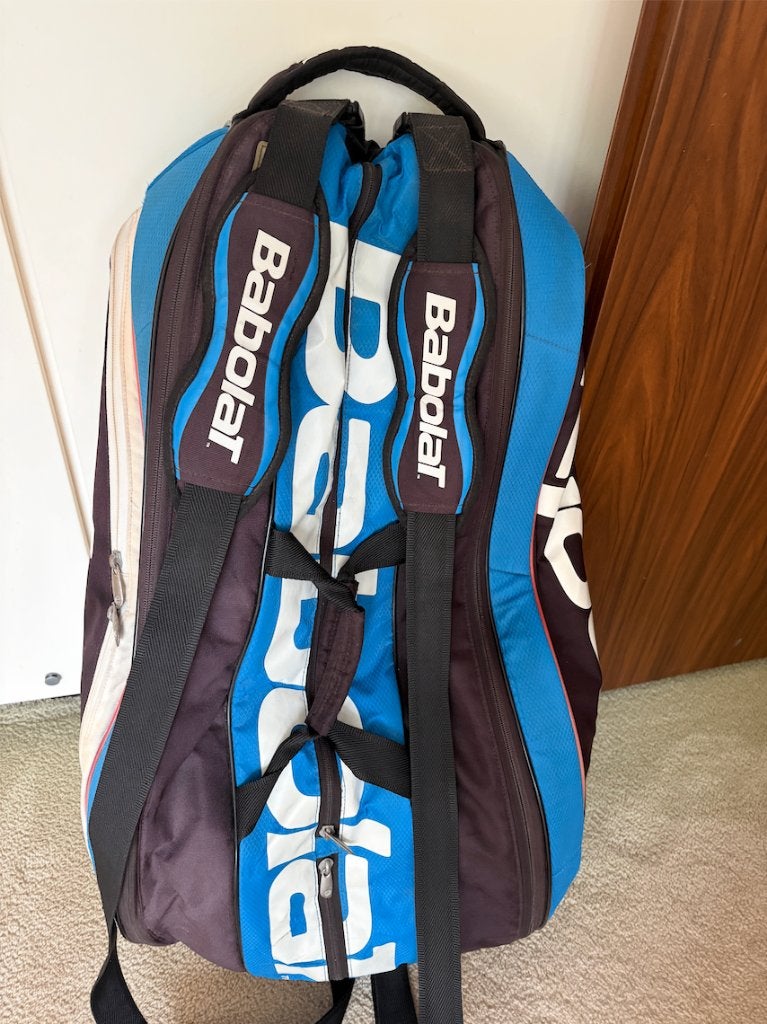Babolat - 12R - tennistas blauw, Gebruikt, Tas, Babolat, Ophalen