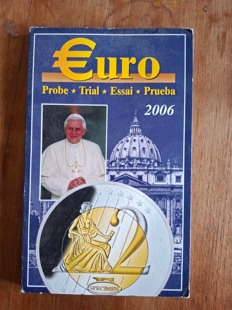 Euromunten set Vaticaan 2006 - Proefmunten Collectie, Ophalen of Verzenden, Vaticaanstad, Overige waardes, Setje
