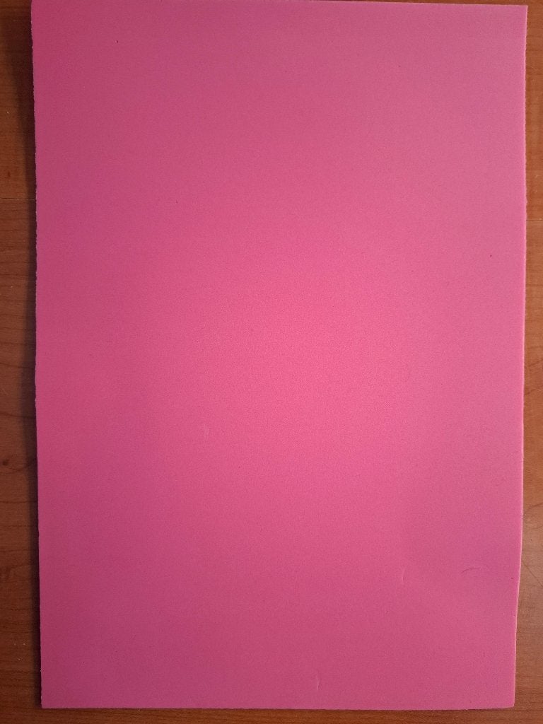 A4 Knutsel Foam Roze Vel, Roze, Nieuw, Ophalen of Verzenden, Kunststof
