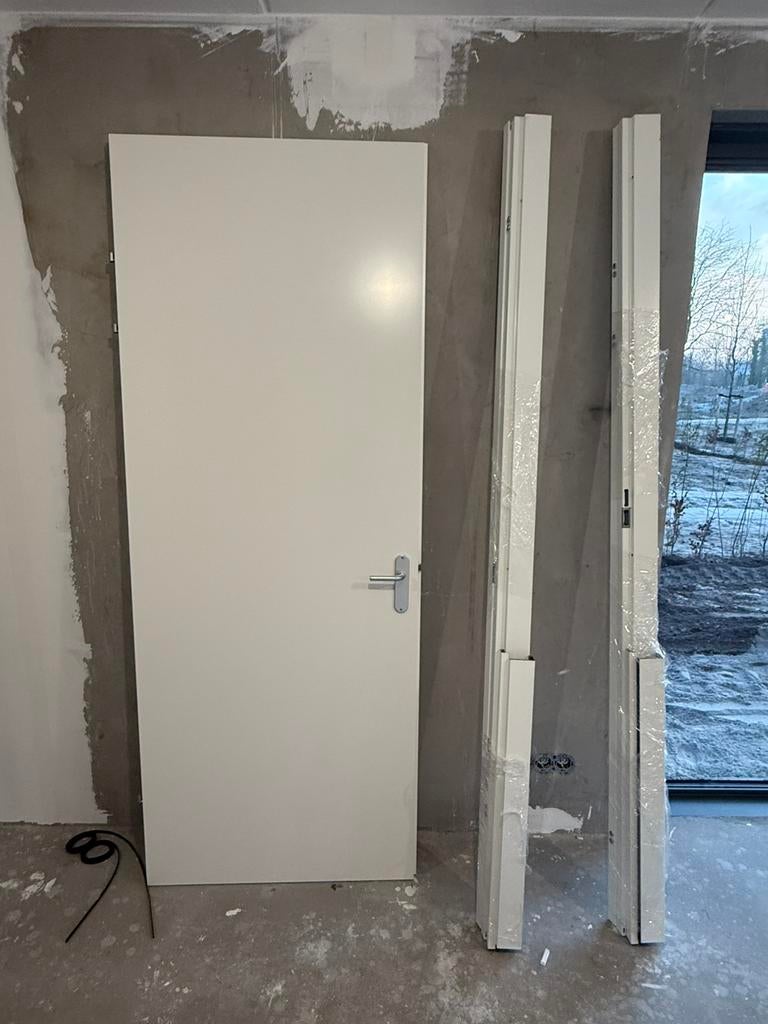Svedex binnendeuren met kozijn — NIEUW —6 stuks, Ophalen, 80 tot 100 cm, 215 cm of meer, Binnendeur