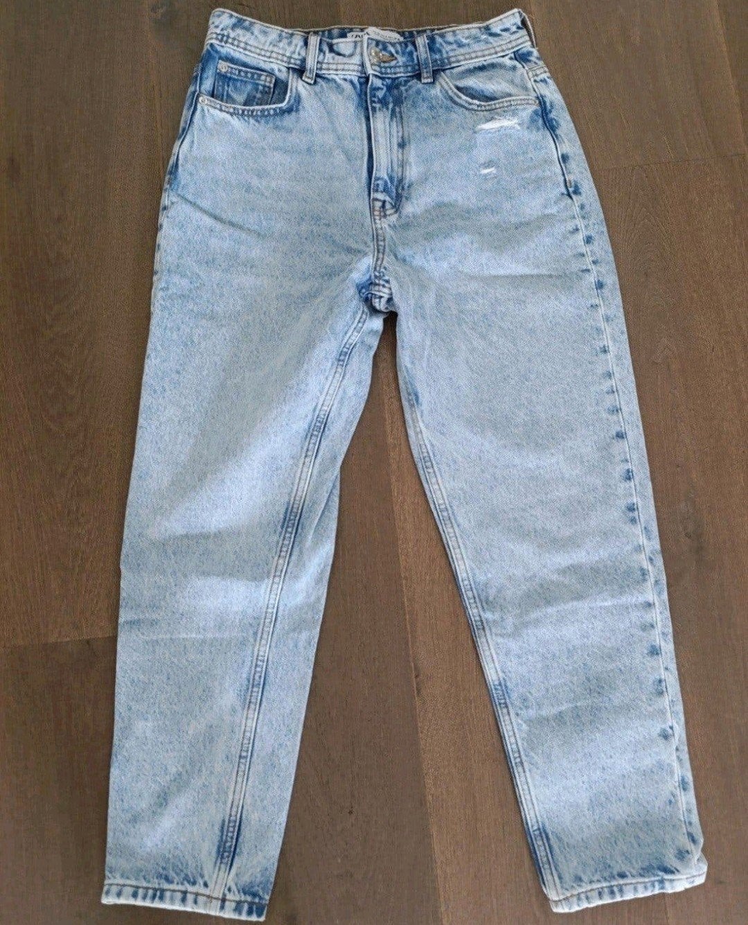 Zara Mom Fit Jeans - Maat M/38 - Nieuw, Blauw, Zara, Nieuw, Ophalen of Verzenden