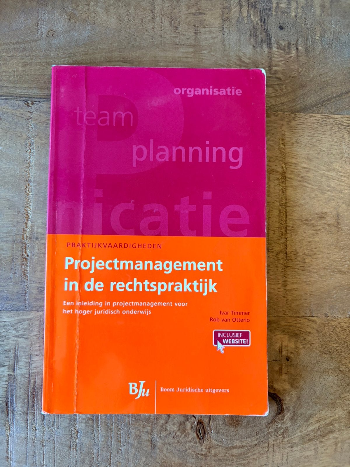 Projectmanagement in de rechtspraktijk, Ophalen of Verzenden, Beta, Zo goed als nieuw, HBO