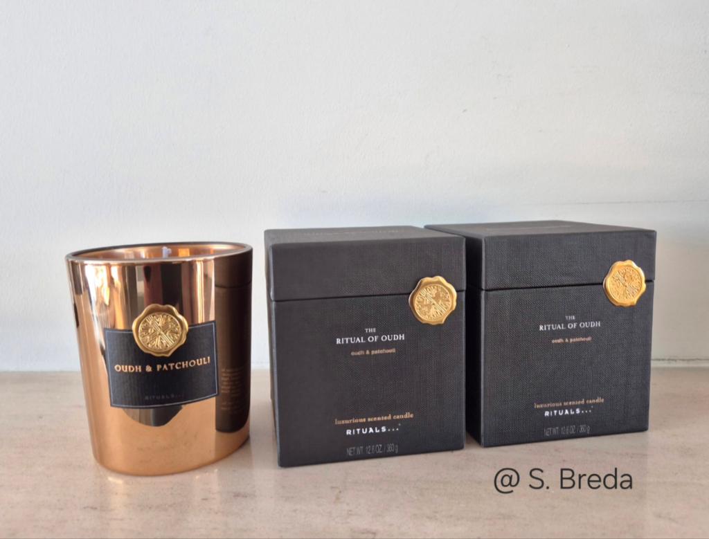 Rituals | Oudh & Patchouli | Geurkaars 360 gram kaars, Overige materialen, Nieuw, Ophalen of Verzenden, Kaars