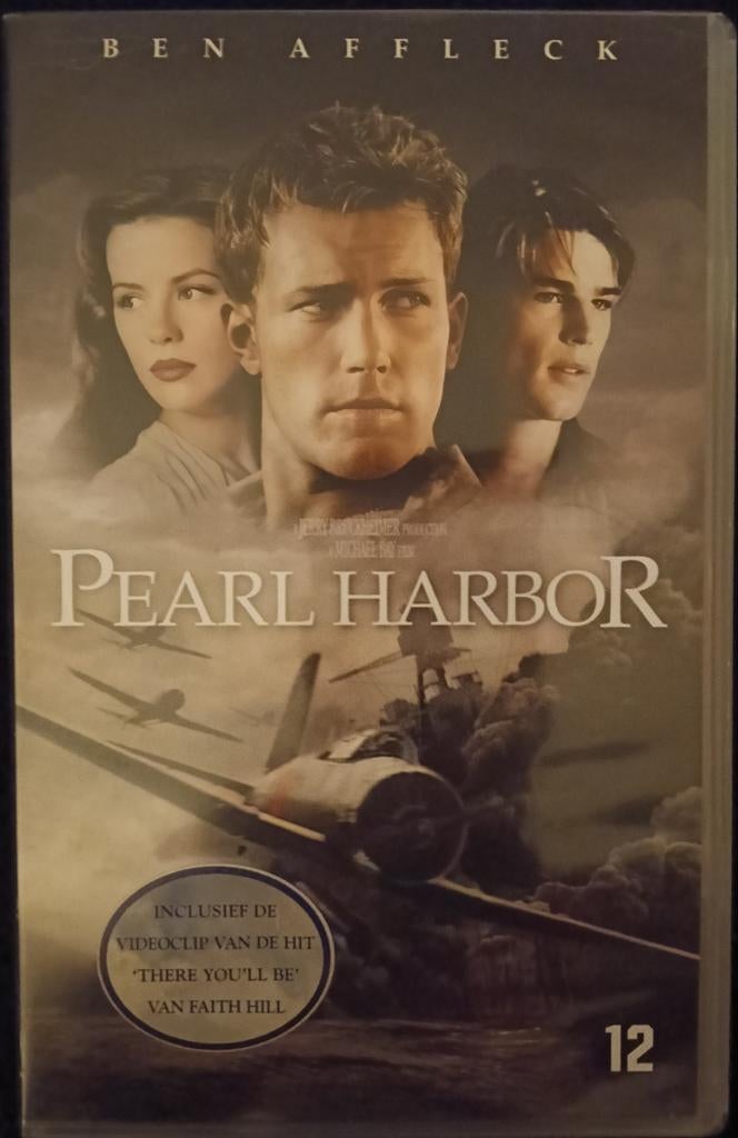 Pearl Harbor vhs, Vanaf 16 jaar, Ophalen of Verzenden, Zo goed als nieuw, Horror
