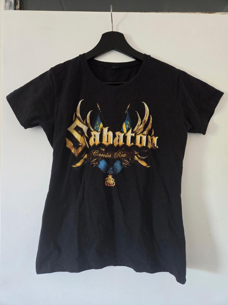 Sabaton shirt (s), Kleding | Dames, T-shirts, Zwart, S&g, Ophalen of Verzenden, Korte mouw