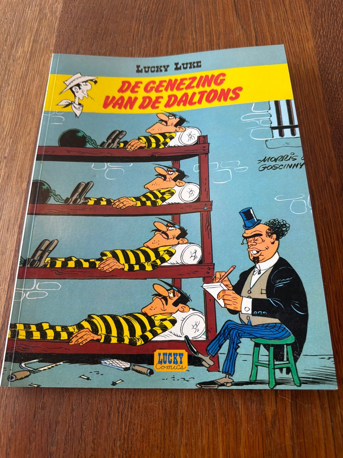 Lucky Luke: De Genezing van de Daltons - Stripboek, Eén stripboek, Ophalen, Zo goed als nieuw
