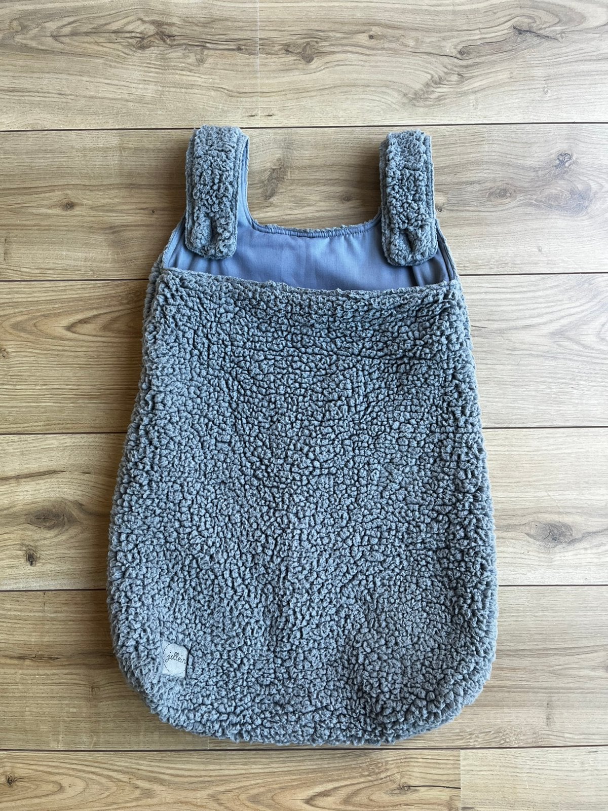Boxzak Jollein teddy grijs, Kinderen en Baby's, Ophalen, Zo goed als nieuw
