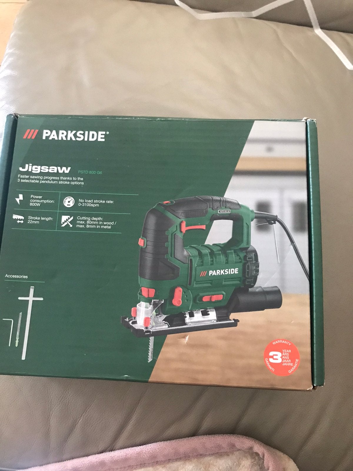 PARKSIDE  Jigsaw  PSTD 800 G6, Ophalen of Verzenden, Nieuw