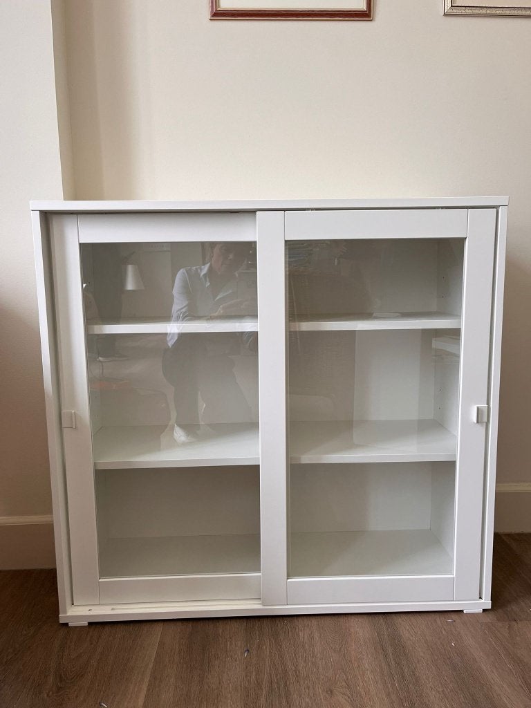 IKEA Vihals vitrinekast 2x, Ophalen, Overige materialen, Met deur(en), Nieuw