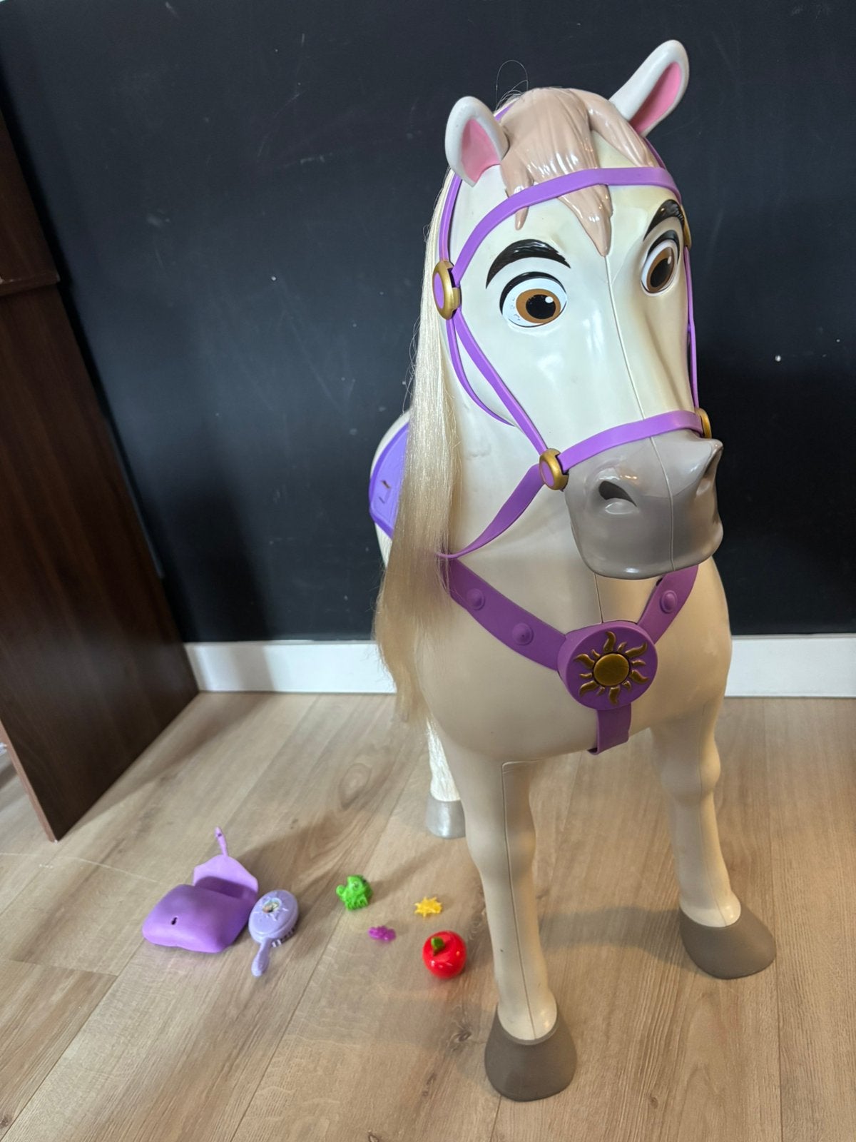 Rapunzel paard, Ophalen, Gebruikt
