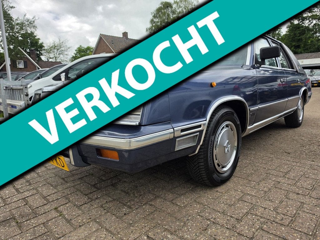 Chrysler CHRYSLER NEW YORK, Overige modellen, Blauw, Leder, Bedrijf