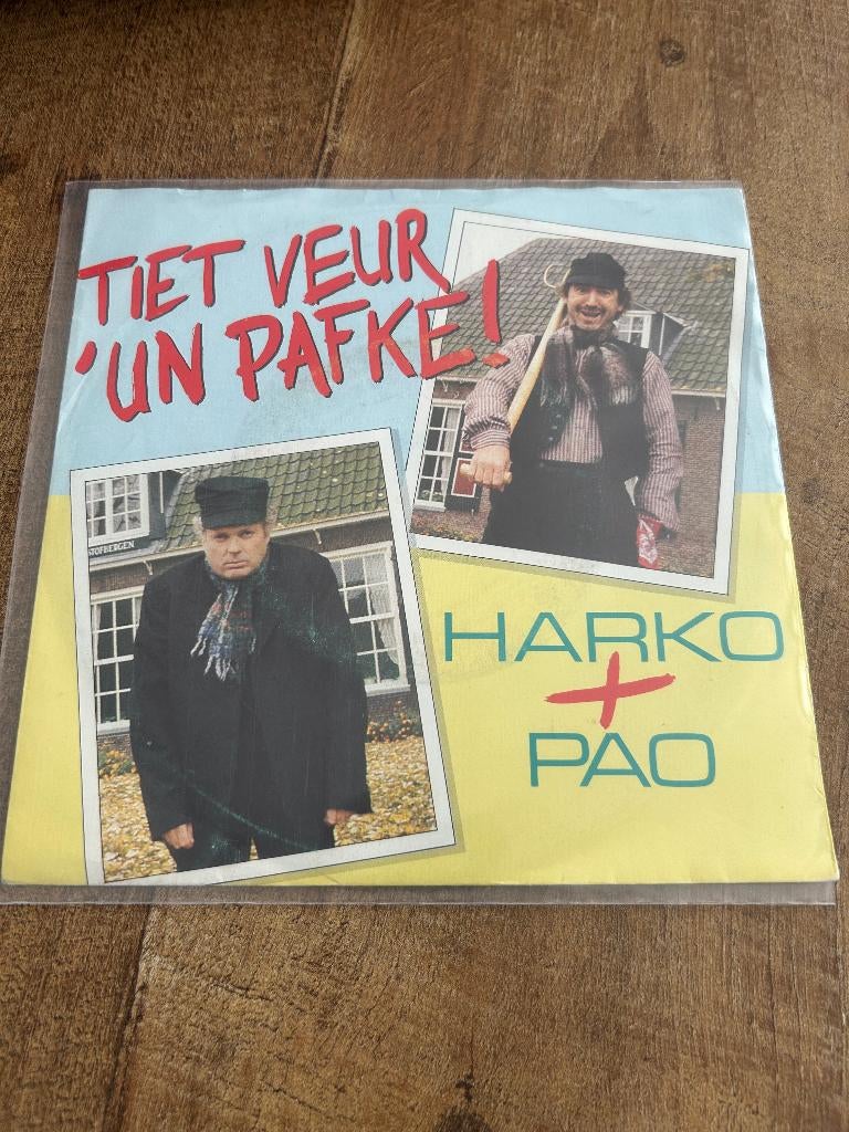 Harko en Pao-Tiet veur un pafke., Ophalen of Verzenden, Zo goed als nieuw, Nederlandstalig, Single