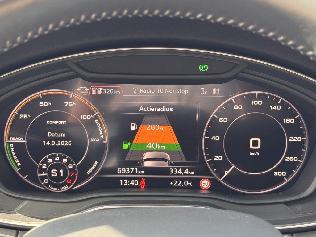Audi Q5 50TFSe S-line /Camera/Panoramadak/Elek trekh&achterk, Automaat, 4 cilinders, Blauw, Leder