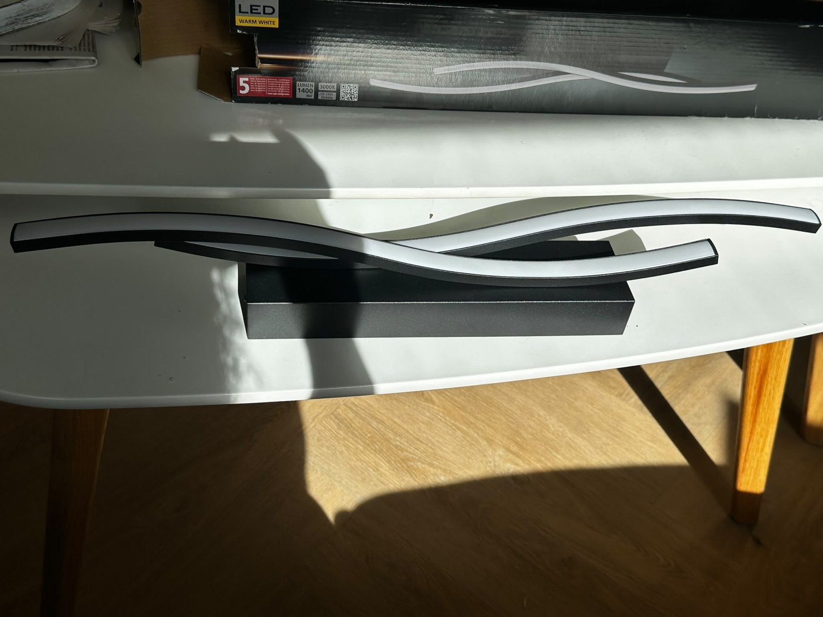EGLO LED Plafondlamp - Modern Design, Warm Wit Licht, Led-lamp, Eglo, 60 watt of meer, Ophalen of Verzenden