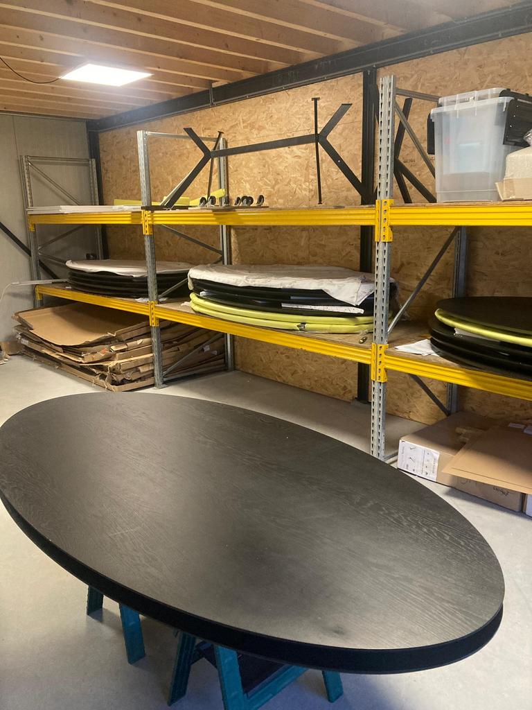 Eiken Bodilson tafelbladen, Huis en Inrichting, Tafels | Eettafels, Zo goed als nieuw, 100 tot 150 cm, 200 cm of meer, Rechthoekig