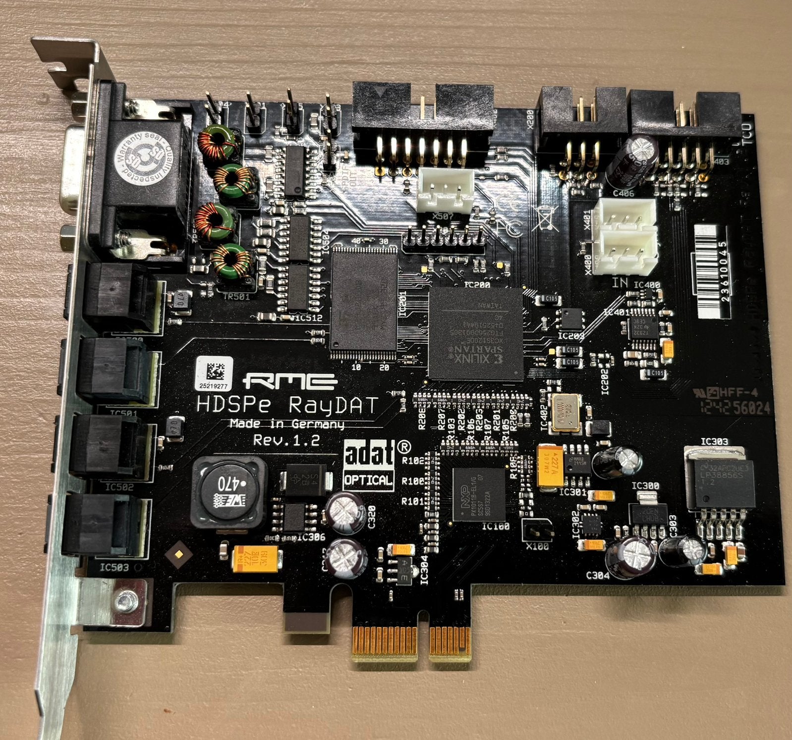 RME HDSPe RayDat v1.2, Ophalen of Verzenden, Gebruikt, Audio