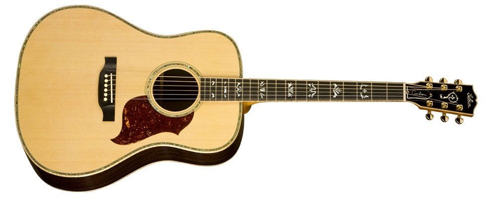 Gibson Songwriter deluxe Custom, Ophalen, Zo goed als nieuw, Western- of Steelstringgitaar, Met koffer