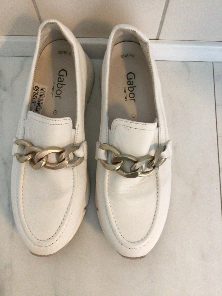 Gabor Schoenen Sneakers wit maat 38 als nieuw, Wit, Ophalen of Verzenden, Sneakers of Gympen, Zo goed als nieuw