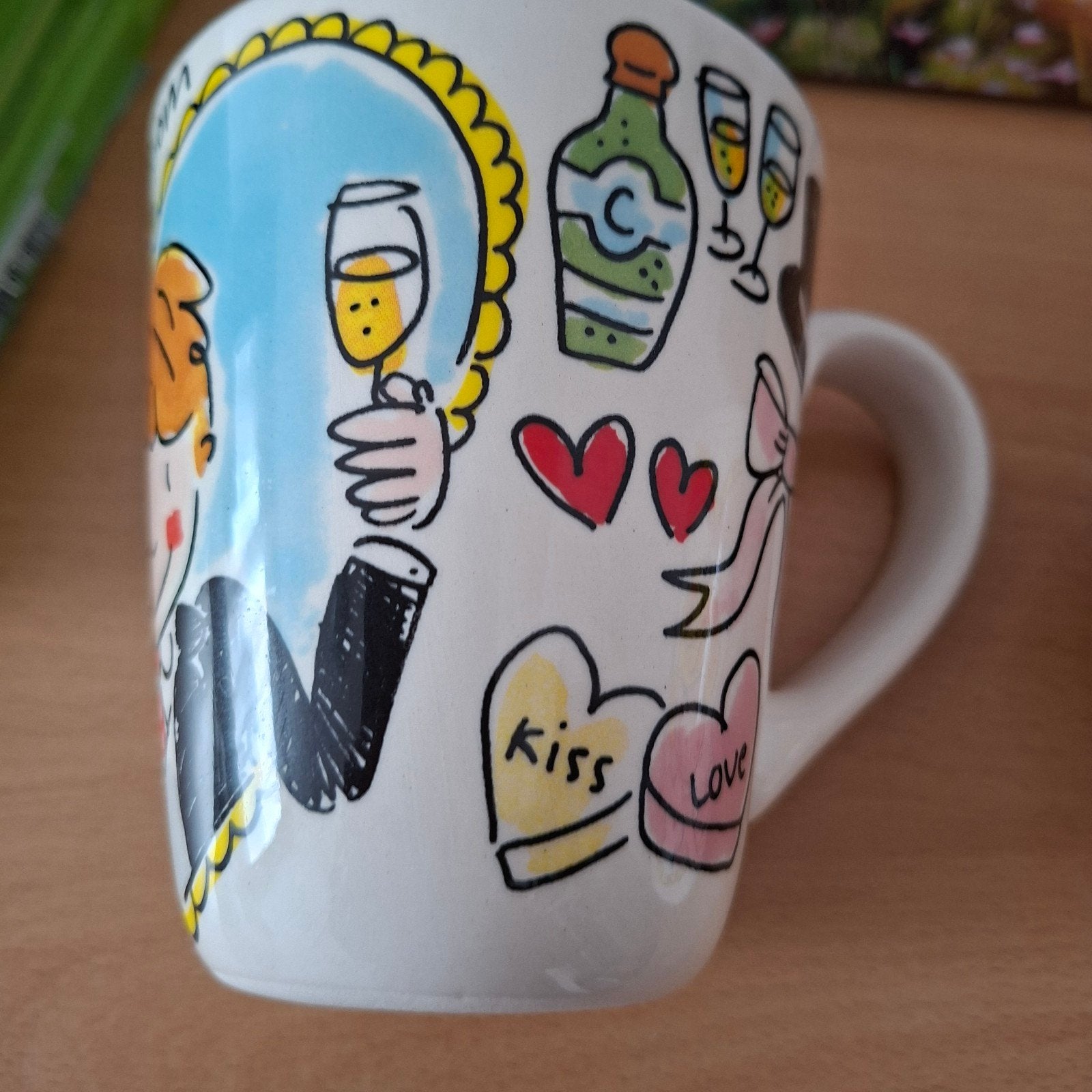 Blond Amsterdam Mokken - Papa, Mama, Mijn Zus, Mijn Jub, Ophalen of Verzenden, Zo goed als nieuw, Aardewerk, Kop(pen) en/of Schotel(s)