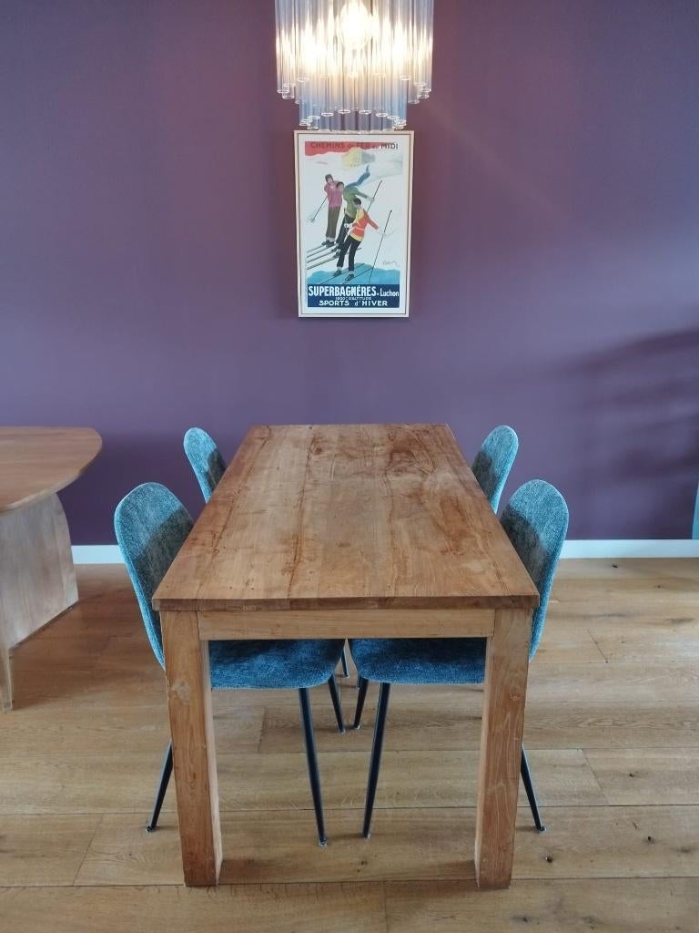 Eetkamertafel (LBH 140 x 79 x 79), Ophalen, Gebruikt, 100 tot 150 cm, 50 tot 100 cm