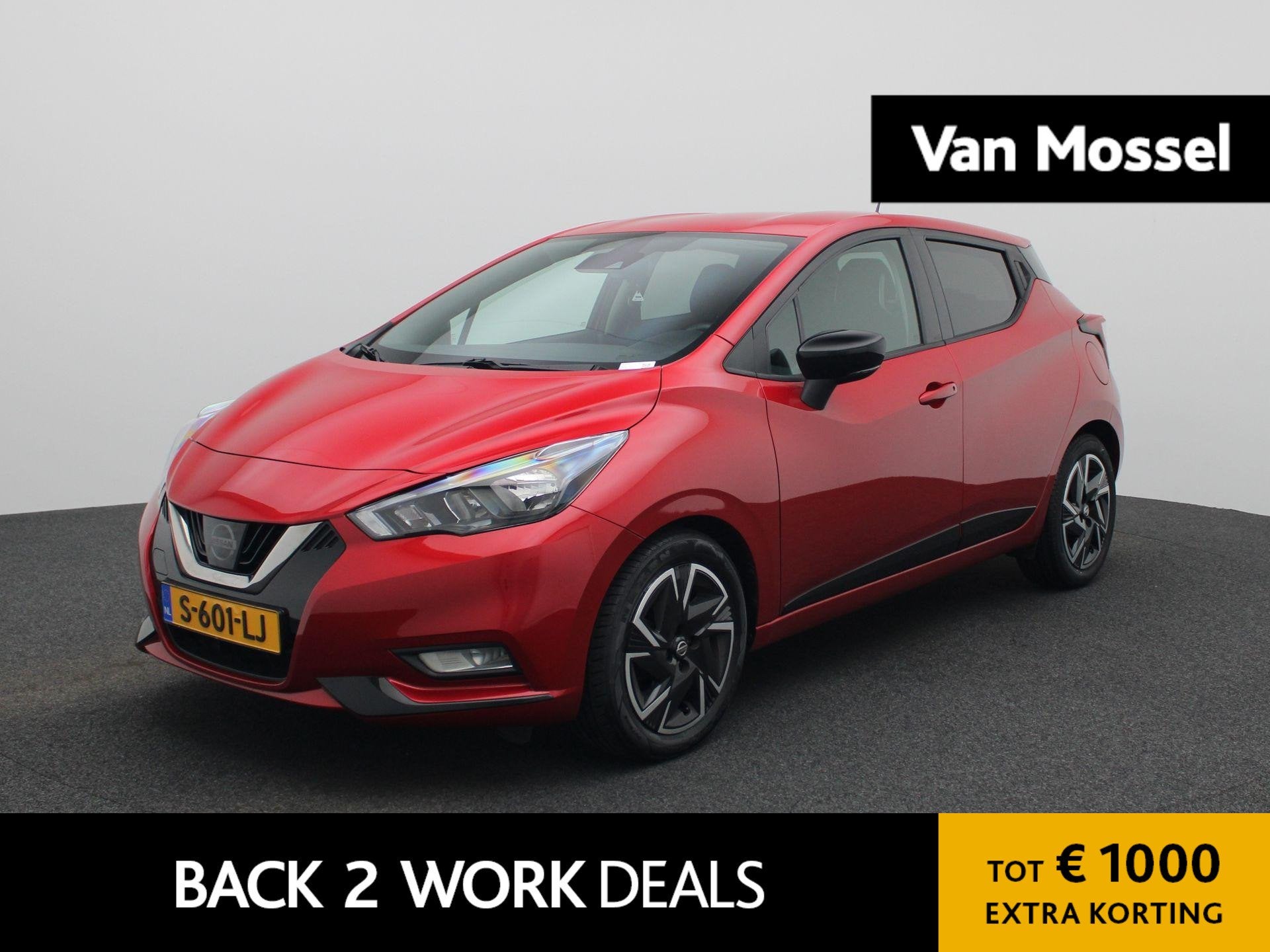 Nissan Micra 1.0 IG-T N-Design APPLE/ANDROID CARPLAY - NAVIG, Auto's, Voorwielaandrijving, 12 maanden, Stof, Gebruikt
