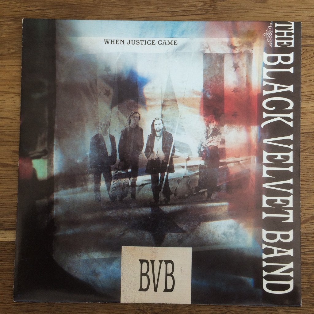 Black Velvet Band When Justice Came 7" 80s Ireland Irish BVB, Gebruikt, 7 inch, Ophalen of Verzenden, Rock en Metal