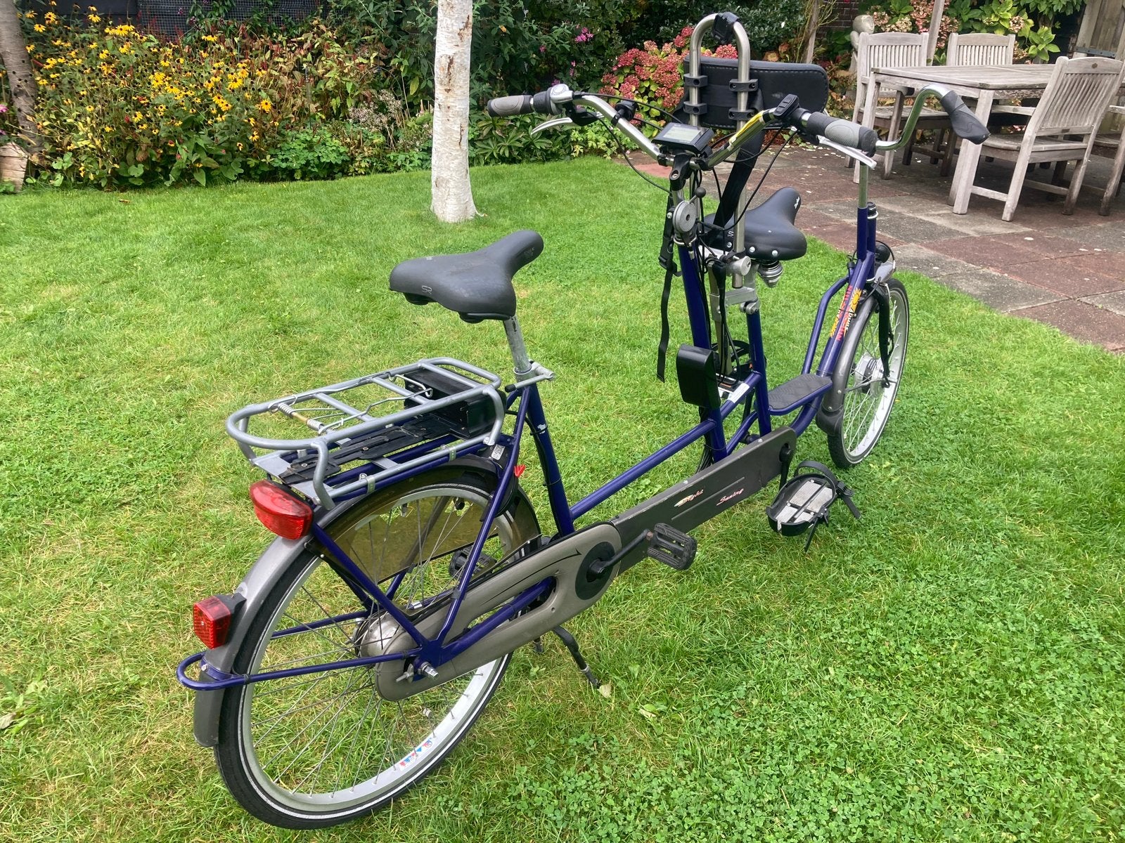 Elektrische tandemfiets - Perfect voor duo-avonturen!, Fietsen en Brommers, Minder dan 10 versnellingen, Gebruikt, 51 tot 55 cm