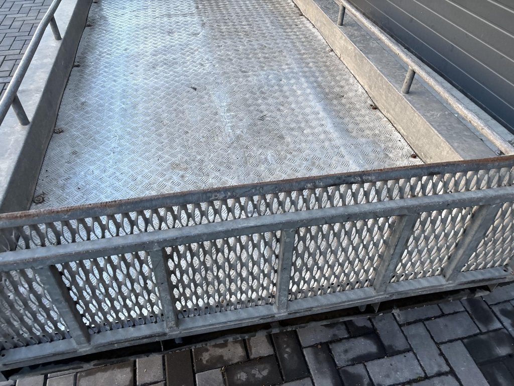 Hapert Machinetransporter oprijwagen aanhanger aanhangwagen, Gebruikt