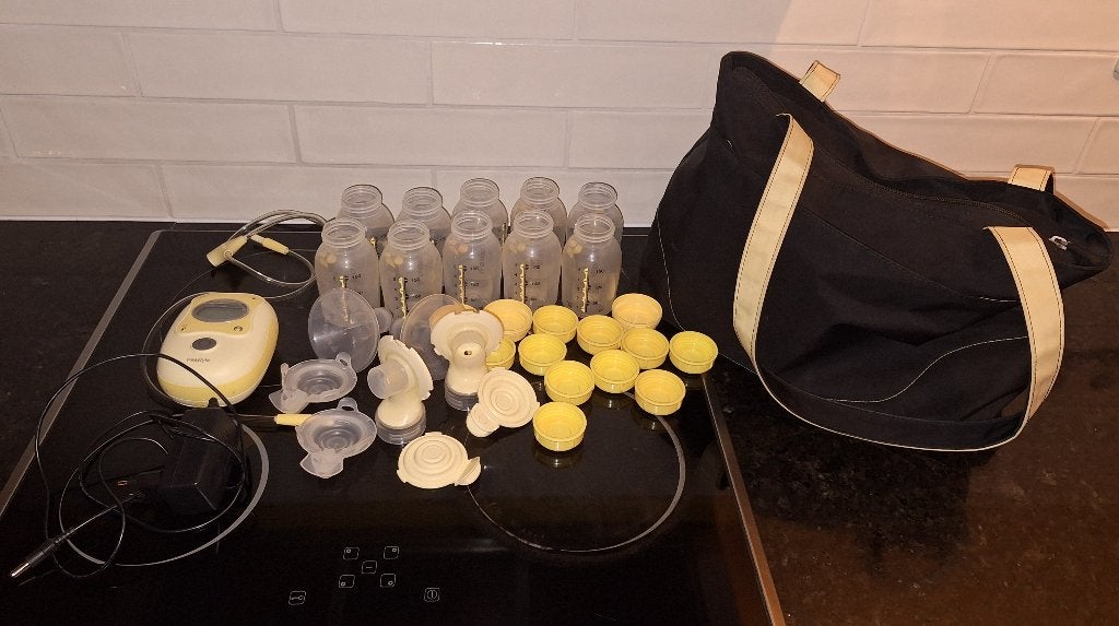 Dubbele borstkolf Medela freestyle, Kinderen en Baby's, Ophalen, Gebruikt, Medela, Borstkolf