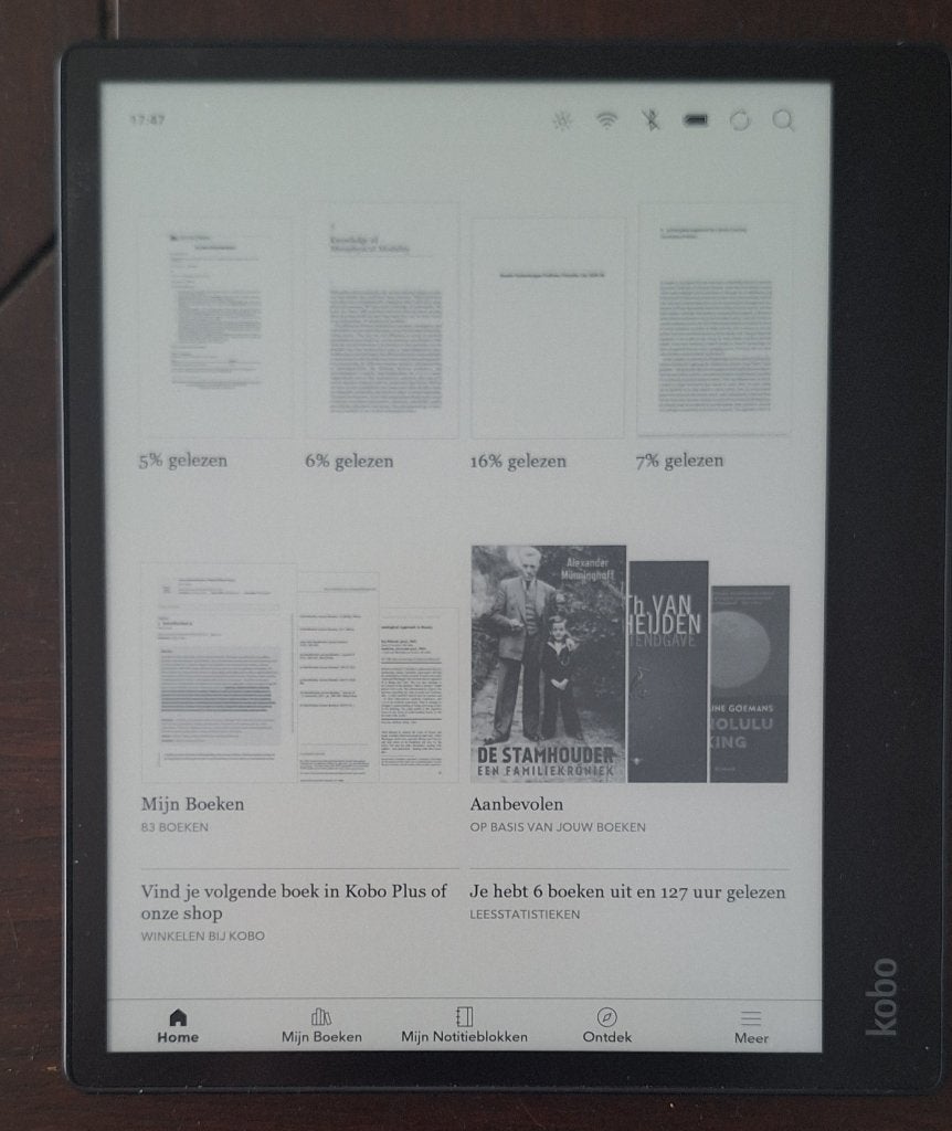 Kobo Elipsa 2E ereader met stylus en slaaphoes, Computers en Software, Verzenden, Zo goed als nieuw, Rakuten Kobo, 16 GB of meer