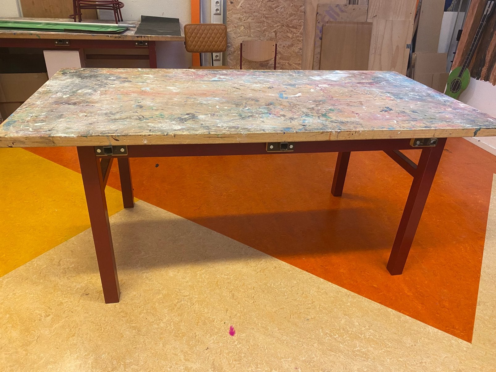 Werkbank / handvaardigheid tafel, Doe-het-zelf en Verbouw, Ophalen, Gebruikt