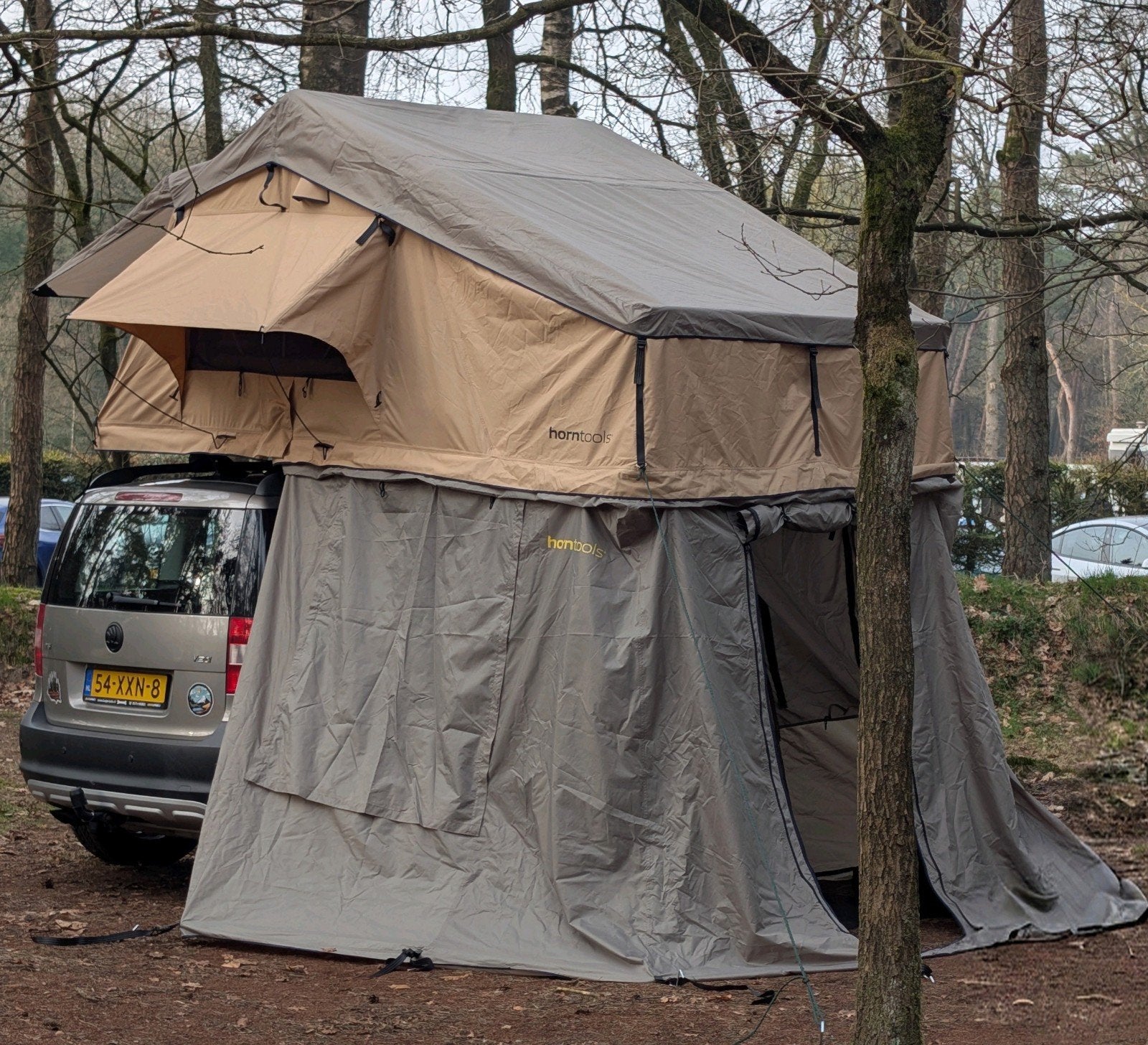 Horntools Desert 165 Daktent, Ophalen, Zo goed als nieuw, Tot en met 3