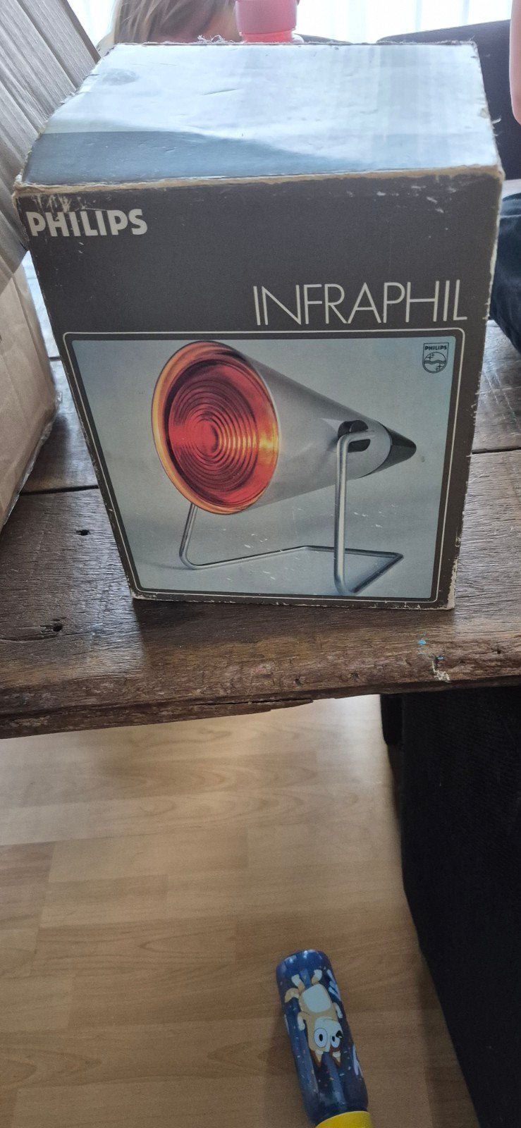 infrorood lamp, Ophalen