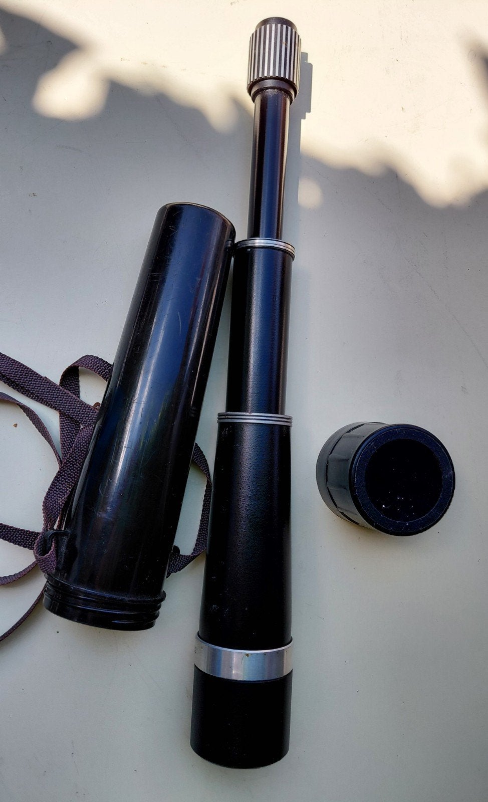 vintage Sovjet-Russische spotting scope, Ophalen, 20x of meer, Overige typen