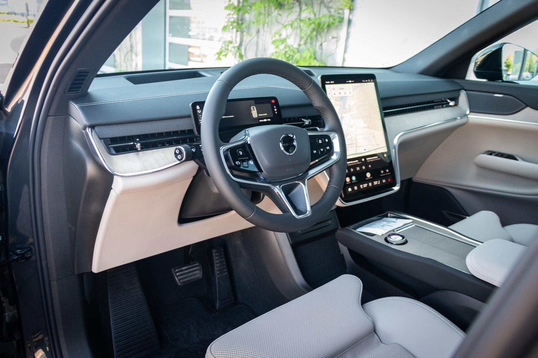 Volvo EX90 Twin Motor Ultra 7p. 106 kWh | Google | Bowers &, Auto's, Volvo, Automaat, 624 km, Blauw, 7 stoelen