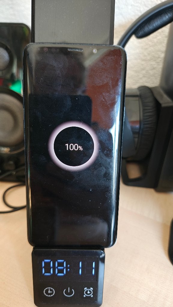 Samsung Galaxy S9+, DuoS, 64 Gb, midnight black, Gebruikt, Zwart, Touchscreen, Ophalen of Verzenden