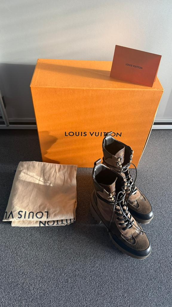 Louis vuitton laarzen, Ophalen of Verzenden, Beige, Hoge laarzen