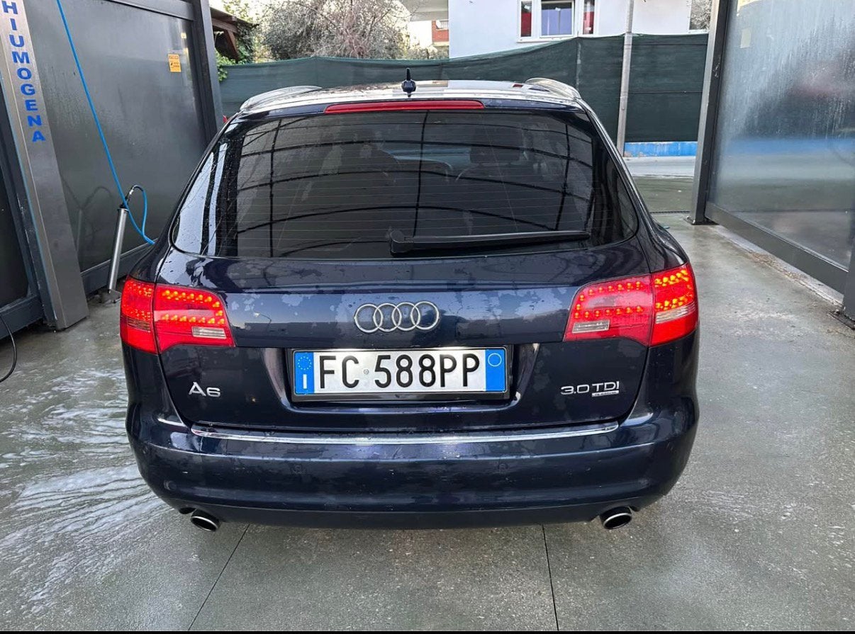 Audi A6 3.0 V6 TDI Quattro | 2009 | Automaat | 240 PK, Auto's, Euro 5, Beige, Blauw, Leder