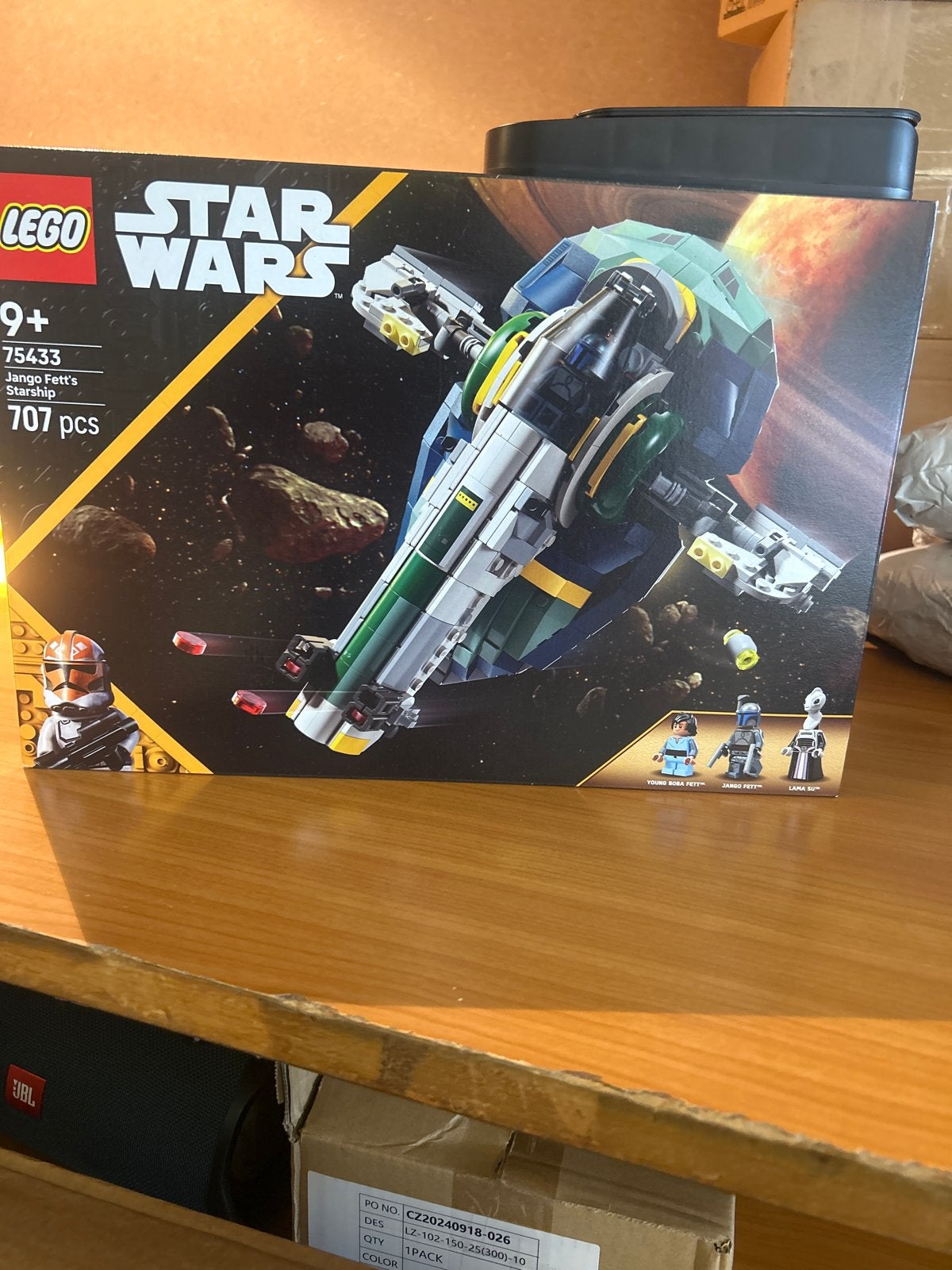 LEGO Star Wars 75333 Jango Fett's Starship Nieuw, Star Wars, Lego, Nieuw, Ophalen of Verzenden