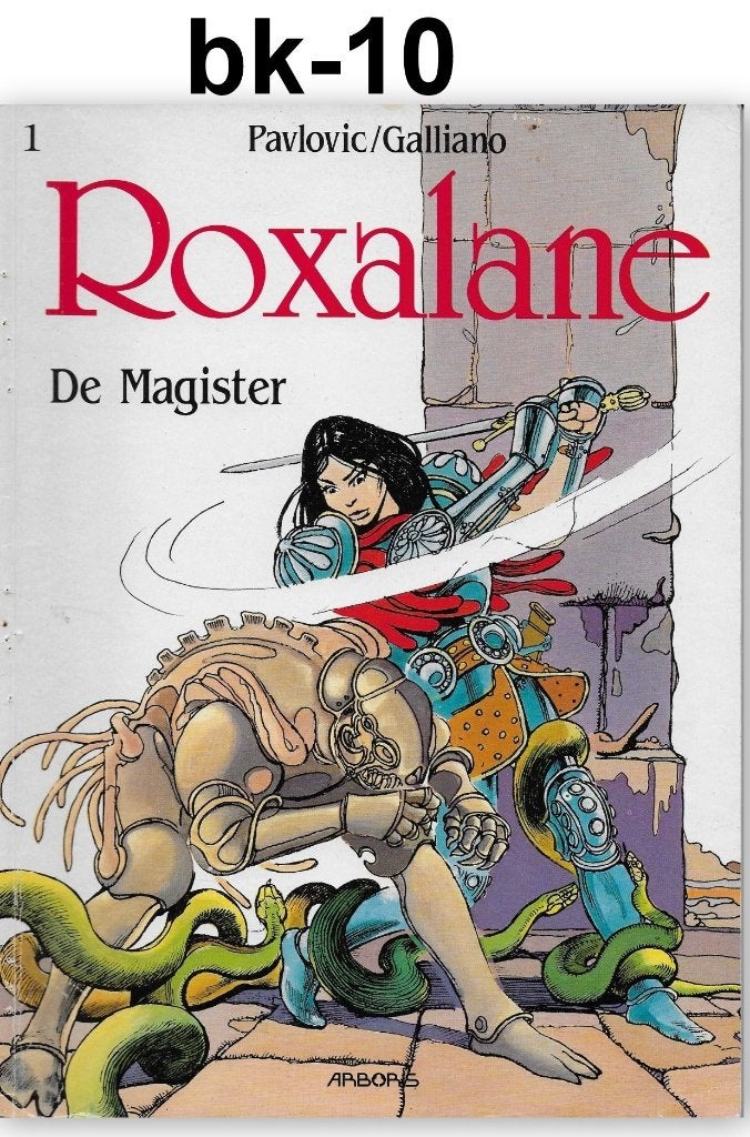 Stripboek bk-10 -- De Magister - Roxalane ( Arboris), Eén stripboek, Ophalen of Verzenden